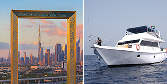 Fujairah Yacht + Dubai Frame